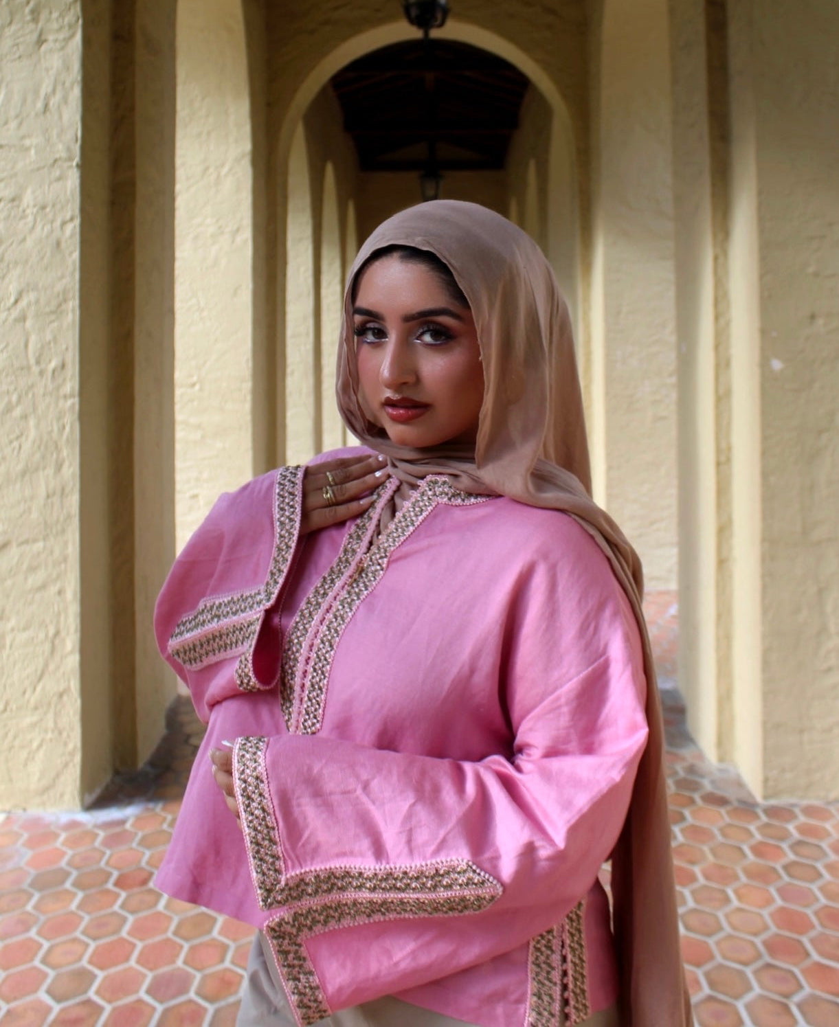 Dusty Pink Top