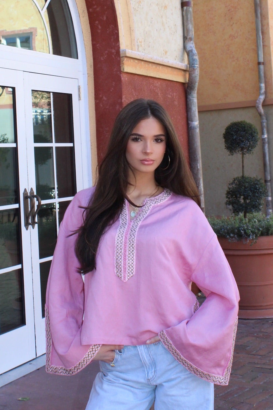 Dusty Pink Top
